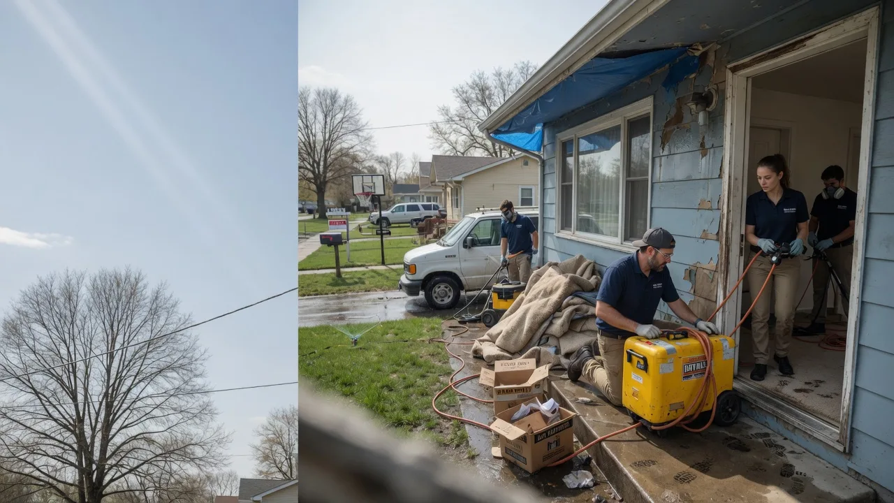 Basement Flood Cleanup in Paynesville, MN near me